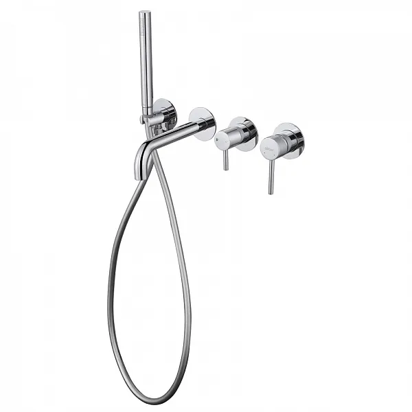 Смеситель для ванны с душем ABBER Wasser Kreis AF8130 фото 2