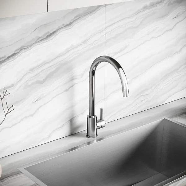 Смеситель для кухонной мойки Sancos Stainless SC12001SS фото 1