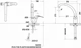 Смеситель Bravat Fit F7135188CP-1-RUS для кухонной мойки фото 2