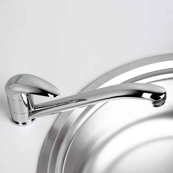 Смеситель WasserKRAFT Isen 2607 для кухонной мойки фото 2