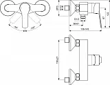 Смеситель Ideal Standard Entella BC235AA для душа фото 2
