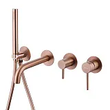 Смеситель для ванны с душем ABBER Wasser Kreis AF8130MRG фото 1