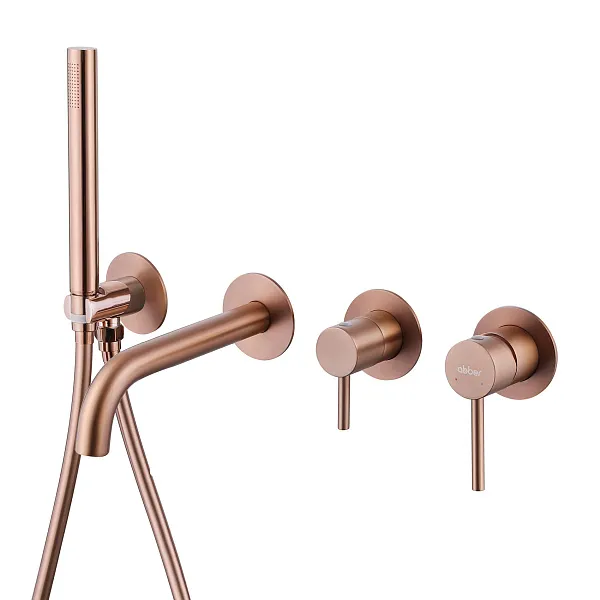 Смеситель для ванны с душем ABBER Wasser Kreis AF8130MRG фото 1