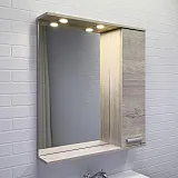 Зеркало Comforty Марио 75x83,5 00-00016020CF с подсветкой с полочкой фото 1