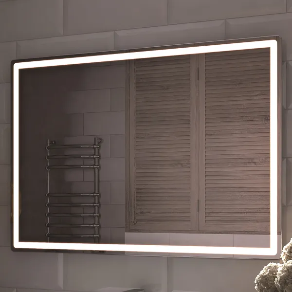 Зеркало Vigo Geometry Comfort 70x100 4640027149540 с подсветкой фото 4