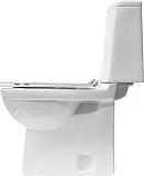 Унитаз-компакт Sanita Luxe Next WC.CC/Next/2-SlimDM/WHT.G/S1 напольный с сиденьем микролифт фото 2