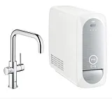 Смеситель Grohe Blue Home 31456000 для кухонной мойки с функцией фильтрации воды фото 1