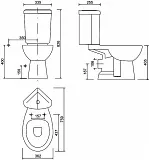 Бачок для унитаза Creavit Corner SD440-00CB00E-0000 фото 3