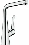 Смеситель Hansgrohe Metris M71 73813800 для кухонной мойки фото 1
