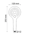 Душевой комплект WasserKRAFT A174868 Thermo встраиваемый фото 4