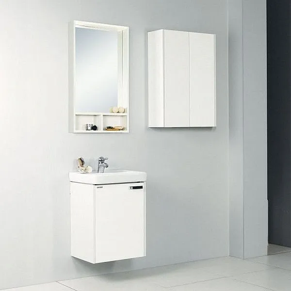 Шкаф Акватон Йорк 57 см белый 1A171303YOAY0 фото 3