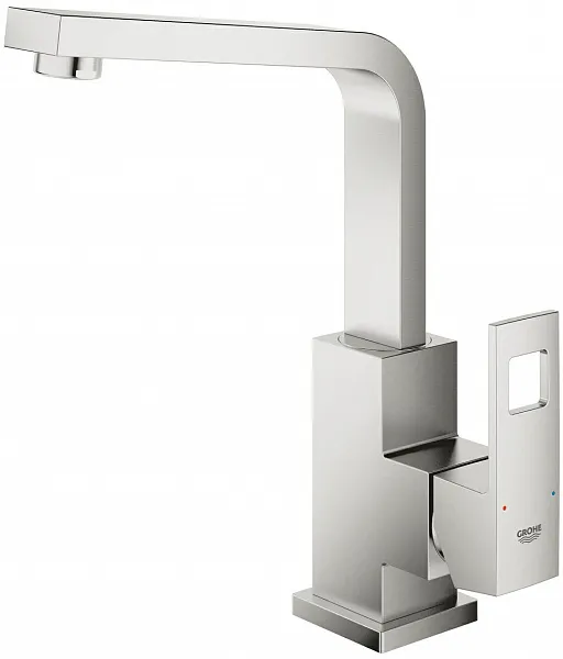 Смеситель Grohe Eurocube 23135DC0 для раковины с донным клапаном фото 2