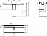 Раковина Ideal Standard Strada II 120 см T300601 фото 4