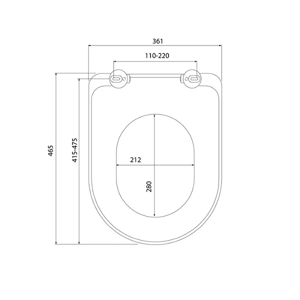 Крышка-сиденье Iddis Optima Home 137DPSEi31 быстросъемное с микролифтом фото 8