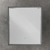 Зеркало Cezares Interni 80x90 CZR-SPC-INT-800-900-LED-TCH-WARM-TIT с подсветкой Tитан фото 2