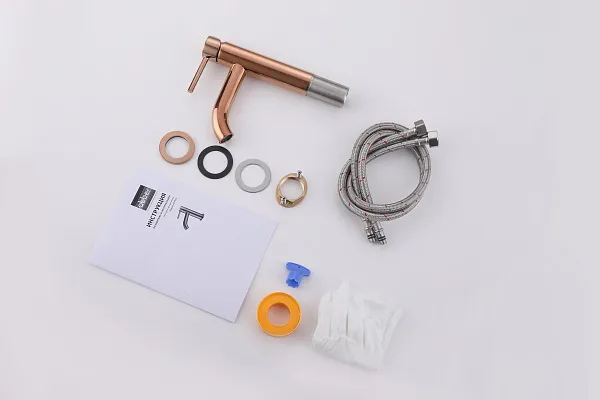 Смеситель для раковины ABBER Wasser Kreis AF8110RG фото 4