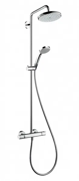 Душевая стойка Hansgrohe Croma 220 Showerpipe 27188000 с термостатом фото 1
