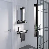 Зеркало Grossman Метрис 50x80 с полочкой фото 1