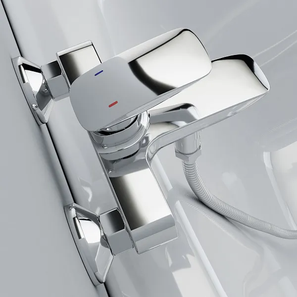 Смеситель Iddis Stone STOSB00i02WA для ванны с душем фото 5