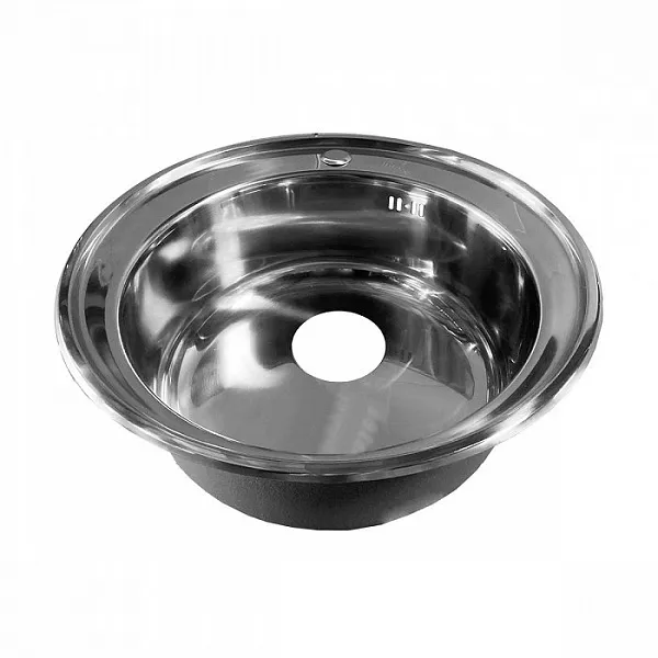 Кухонная мойка Iddis Basic 51 Полированный хром фото 2