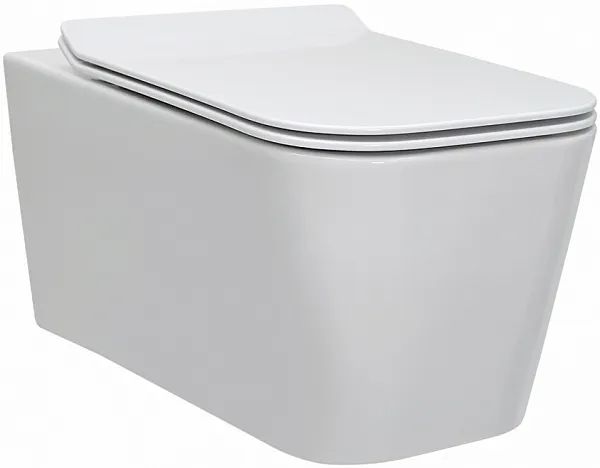 Унитаз Berges Wasserhaus Floe Rimless 082121 подвесной безободковый с микролифтом фото 1