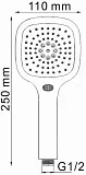 Душевая лейка WasserKRAFT A065 фото 5