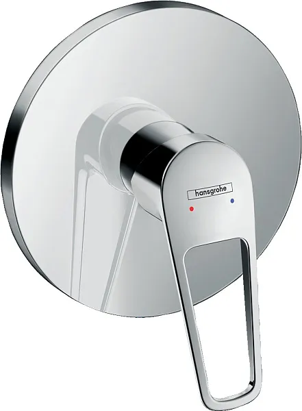 Смеситель Hansgrohe Novus Loop 71365000 для душа с внутренней частью фото 1