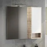 Зеркало Comforty Гамбург 90x80 00004142227CF правая фото 1