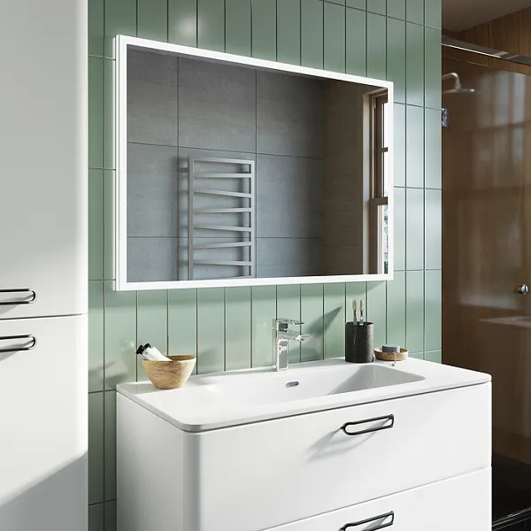 Зеркало Iddis Brick 100х70 BRI1000i98 c подсветкой фото 4