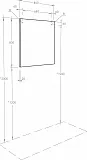 Зеркало Акватон Рико 80x80 см 1A216502RI010 фото 3