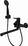 Смеситель Bravat Eco Black F6111147BM-LB универсальный фото 1
