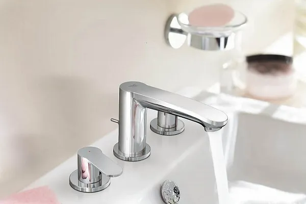Смеситель Grohe Eurostyle Cosmopolitan 20208002 для раковины с донным клапаном фото 2