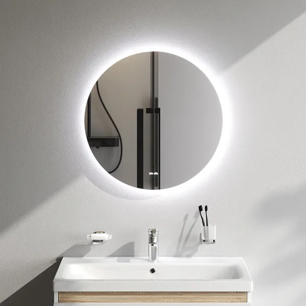 Зеркало AM.PM X-Joy 60x60 M85MOX40601S с подсветкой фото 2