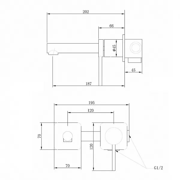 Смеситель для раковины ABBER Emotion AF8812W фото 3