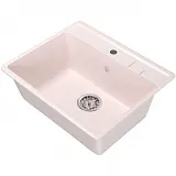 Кухонная мойка Mixline ML-GM15-311 Светло-розовая 525104 фото 1