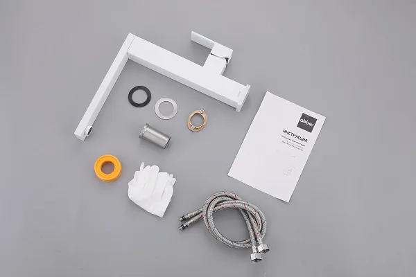 Смеситель для кухонной мойки ABBER Daheim AF8214W фото 3