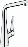 Смеситель Hansgrohe Metris M71 14822000 для кухонной мойки фото 1