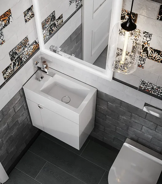 Раковина Kerama Marazzi Lato 50 см LA.wb.50 фото 3