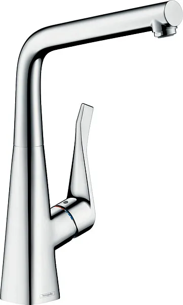 Смеситель Hansgrohe Metris M71 14822000 для кухонной мойки фото 1