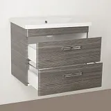 Мебель для ванной Style Line Лотос 80 подвесная шелк зебрано фото 5