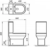 Бачок для унитаза BelBagno Norma BB339T фото 2