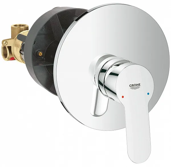 Смеситель Grohe BauEdge 29078000 для душа с внутренней частью фото 1