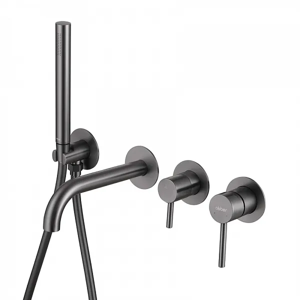 Смеситель для ванны с душем ABBER Wasser Kreis AF8130NG фото 1