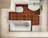 Чугунная ванна Roca Malibu 170х70 233360000 фото 3