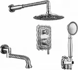 Душевой комплект ZorG Antic A 104DS-SL фото 2