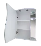 Зеркало-шкаф Misty Лиана 65x72 Э-Лиа02065-01СвЛ с подсветкой фото 2