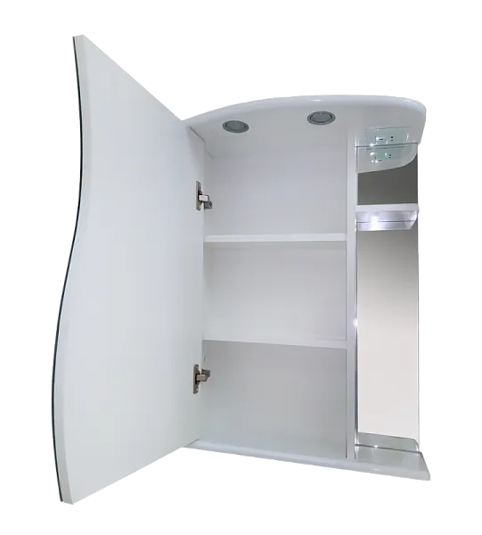 Зеркало-шкаф Misty Лиана 65x72 Э-Лиа02065-01СвЛ с подсветкой фото 2