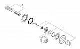 Накладная панель Grohe Ondus 19444000 для вентильной головки фото 2