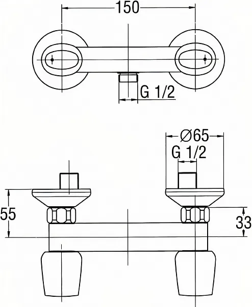 Смеситель Jacob Delafon Ginko E71907-CP для душа фото 2