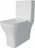 Унитаз-компакт Watersense Eva Pro W00138 напольный безободковый с микролифтом фото 6